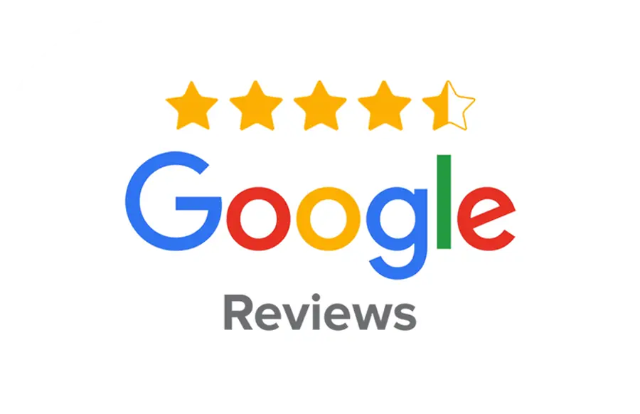 Excellent reviews on Google and other review websites.